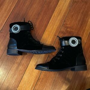 White House Black Market combat boots
